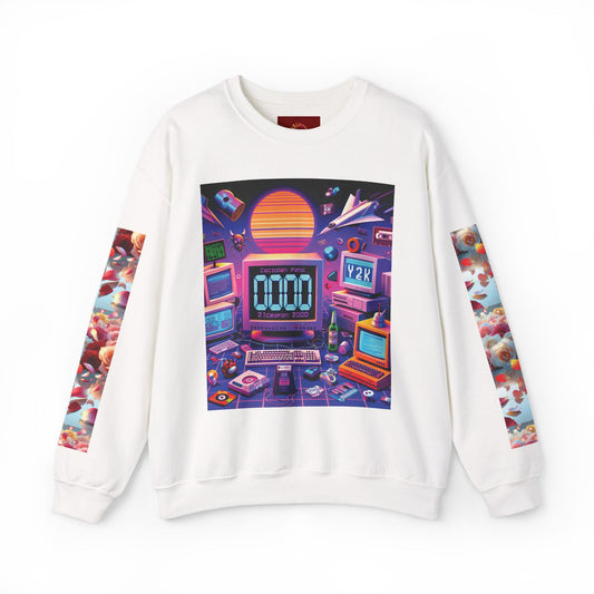 R & R: Y2k roses sweatshirt