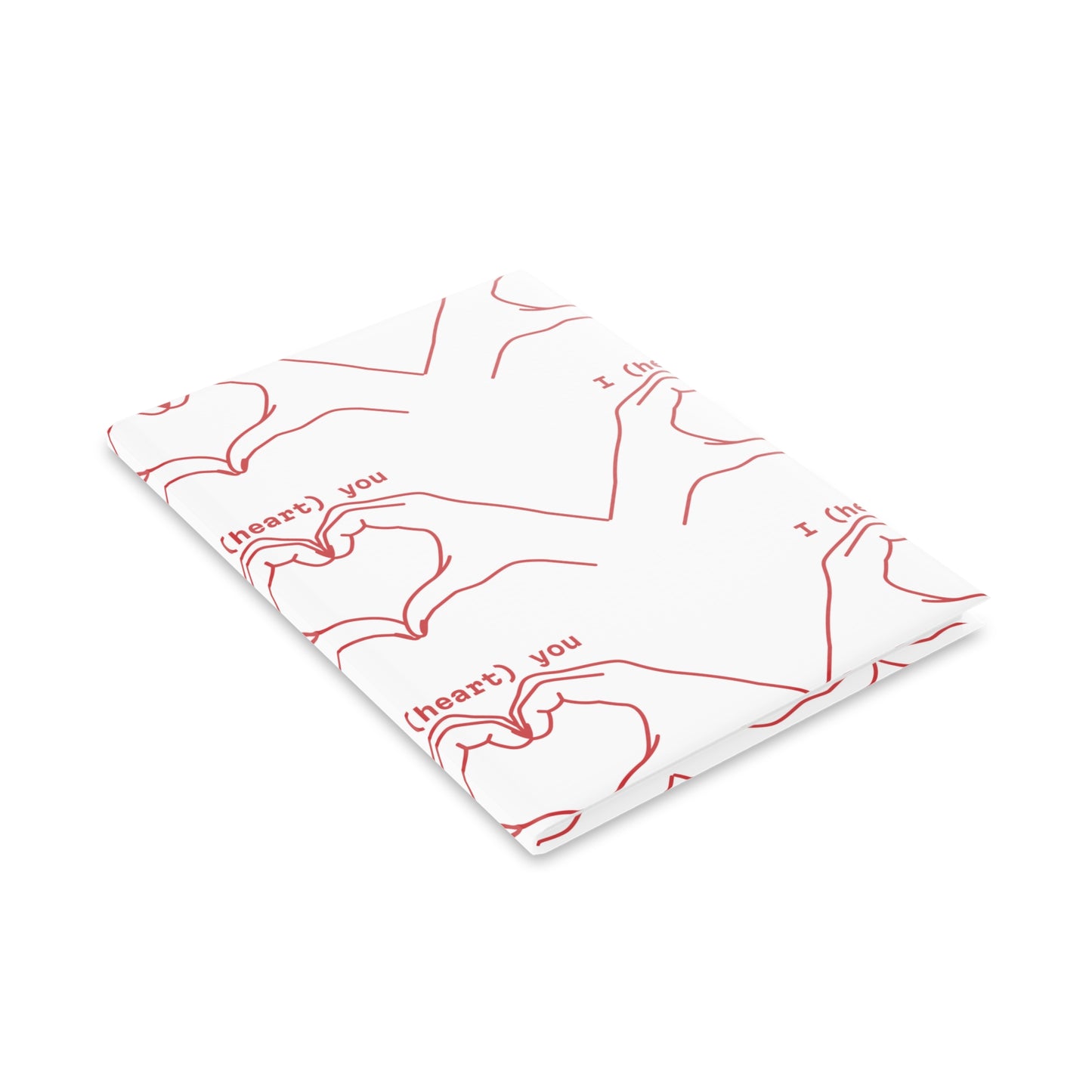 Y2KXROSES: I (Heart) You Hardcover Notebook - Adorable Puffy Cover for Love Notes and Journaling