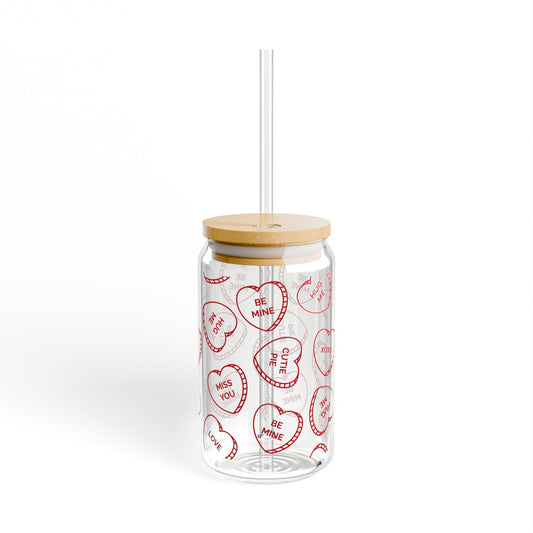 Y2KXROSES: Sipper Glass - Be Mine - Valentines Day Gift