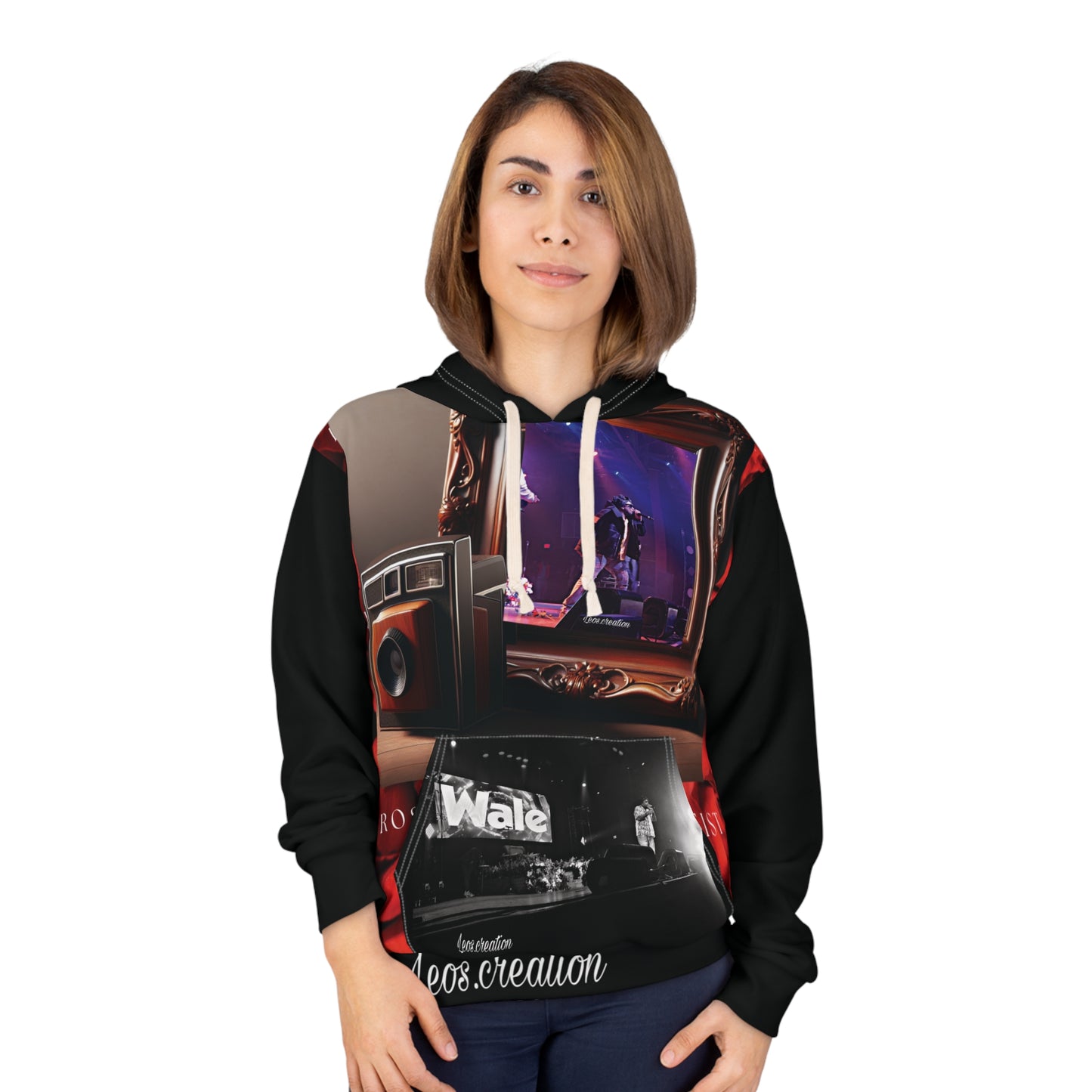 Y2KXROSES: Wale Fillmore Philadelphia Concert Unisex Hoodie - Photography Design