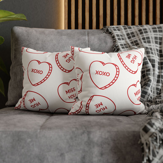 Y2KXROSES Valentines Day Square Pillowcase