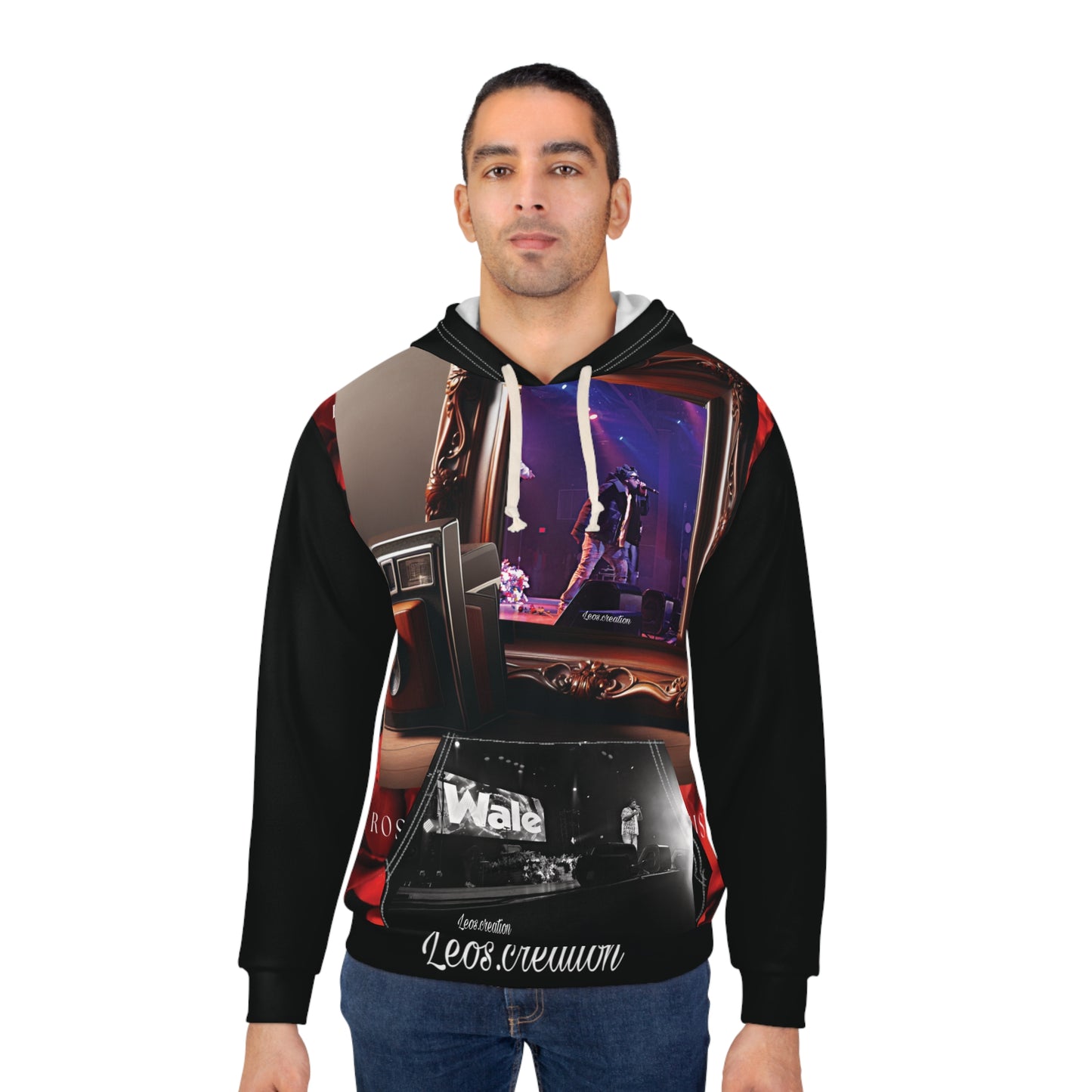 Y2KXROSES: Wale Fillmore Philadelphia Concert Unisex Hoodie - Photography Design
