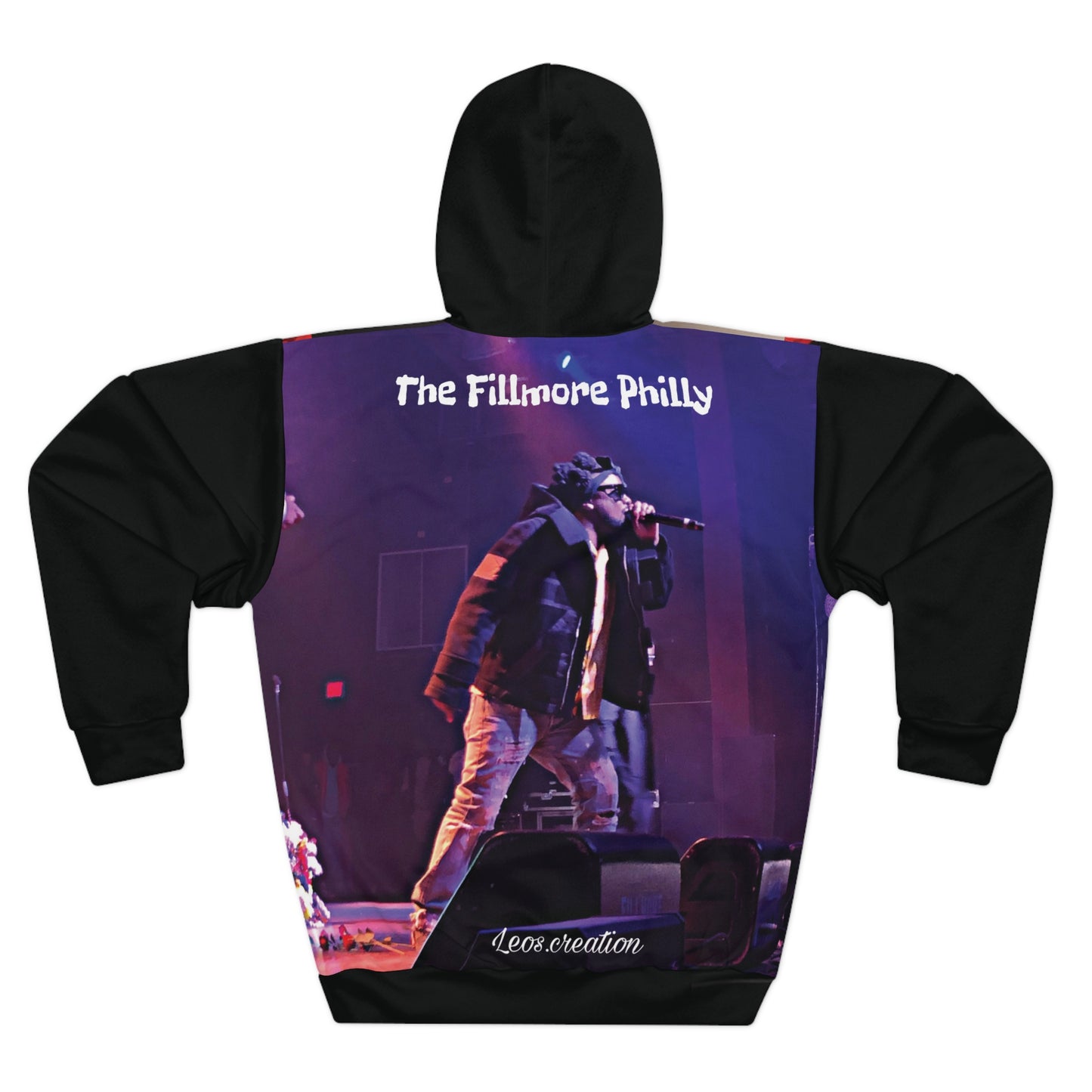 Y2KXROSES: Wale Fillmore Philadelphia Concert Unisex Hoodie - Photography Design
