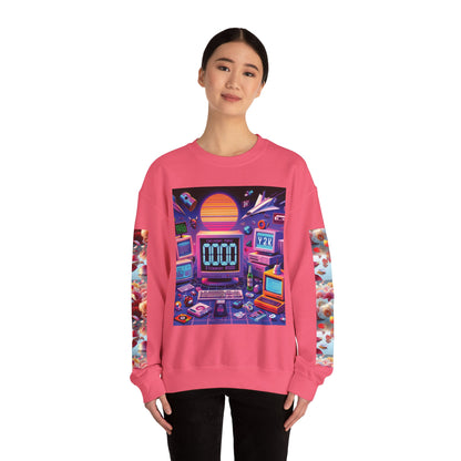 R & R: Y2k roses sweatshirt