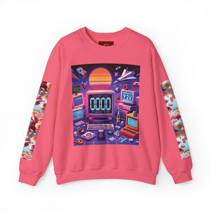 R & R: Y2k roses sweatshirt