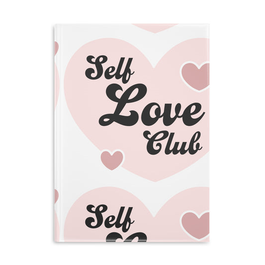 Y2KXROSES: Self Love Club Hardcover Notebook - Cute Puffy Cover Journal for Positive Vibes