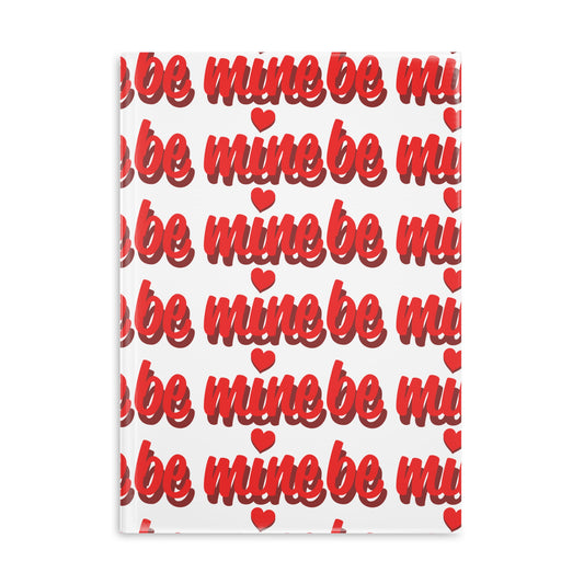 Y2KXROSES: Be Mine Hardcover Notebook with Puffy Covers - Cute Red Heart Design for Students & Writers