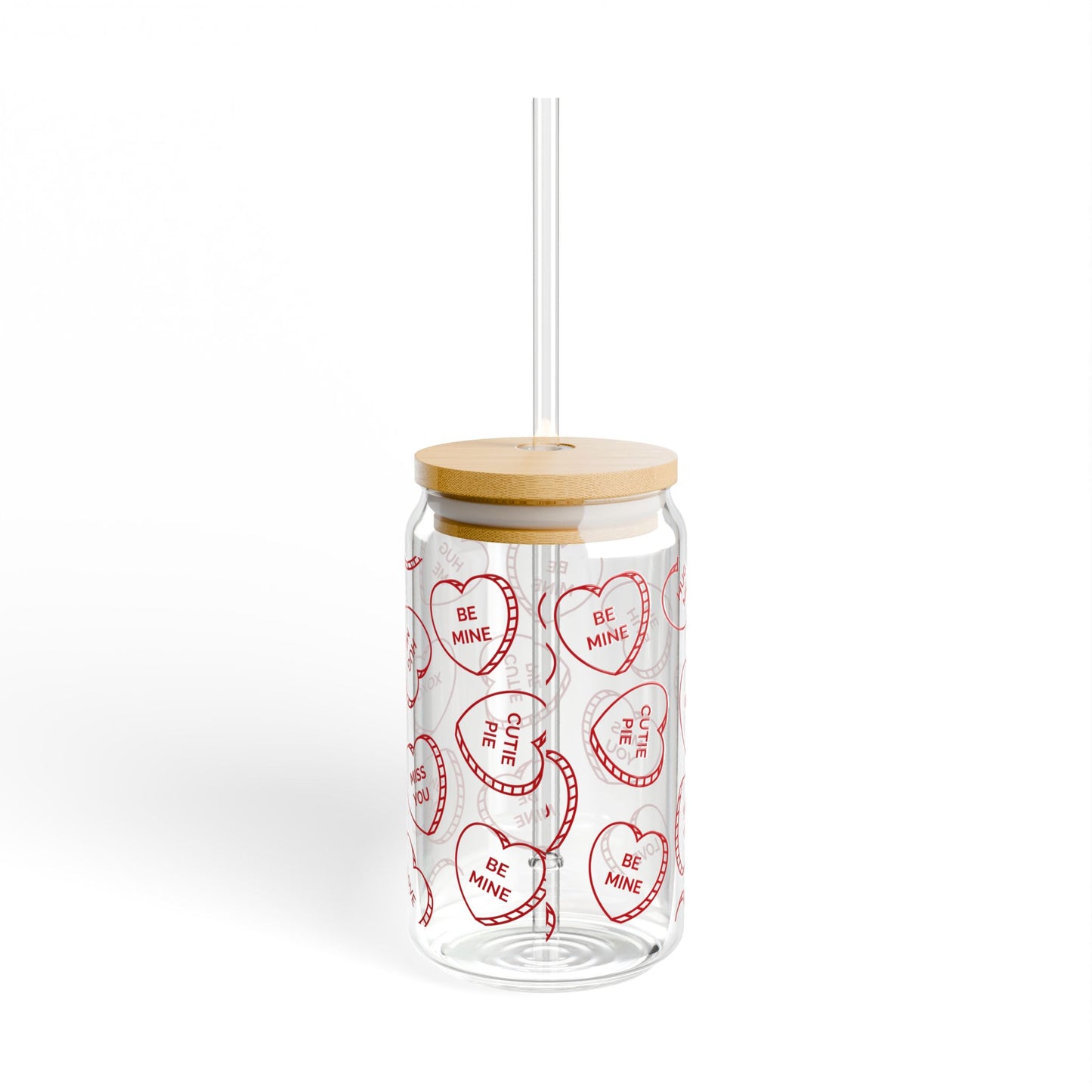 Y2KXROSES: Sipper Glass - Be Mine - Valentines Day Gift