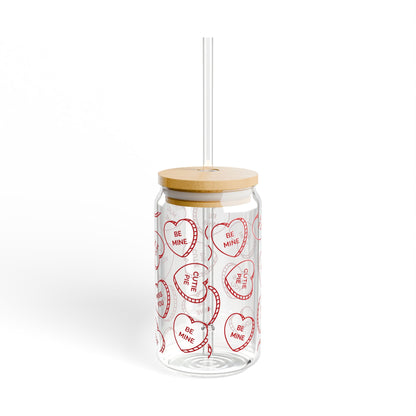 Y2KXROSES: Sipper Glass - Be Mine - Valentines Day Gift
